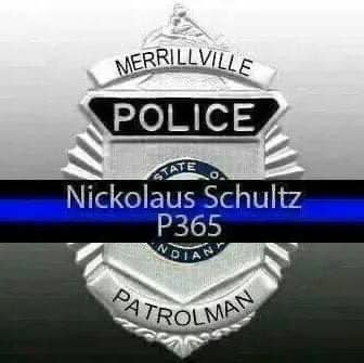 Officer Schultz Police Badge