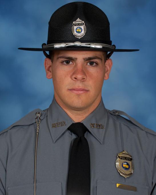 Merrillville Officer Schultz poses for a photo
